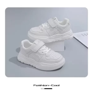 Giày Thể Thao Bé Trai Bé Gái Màu Trắng Hiệu BaBaYa