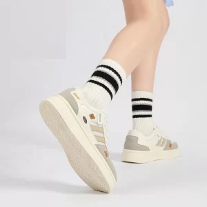 Giày thể thao họa tiết Gấu hoa bé gái Hiệu BaBaYa