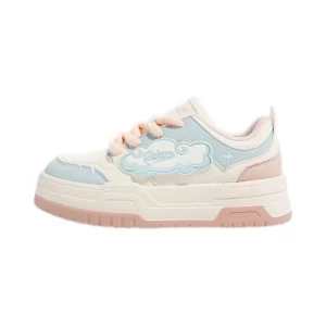 Giày thể thao mây xanh hồng bé gái Hiệu Bayaya