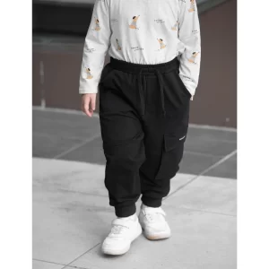 Quần trẻ em bé trai màu đen hiệu BERNIE