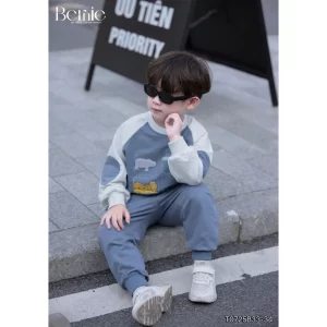 Set bộ thu đông họa tiết con vật đáng yêu Hiệu Bernie